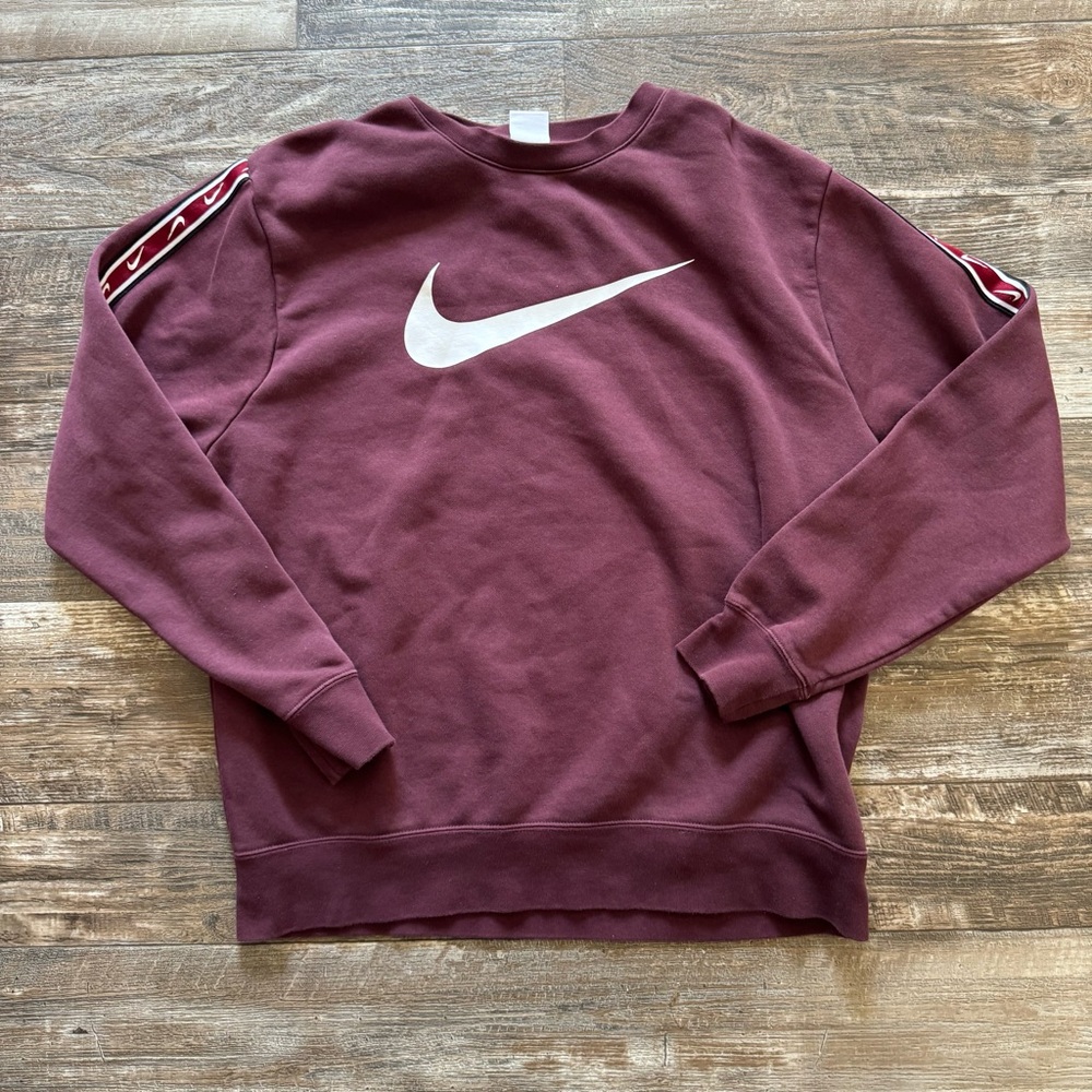 Nike Large Men's Burgundy Sweatshirt